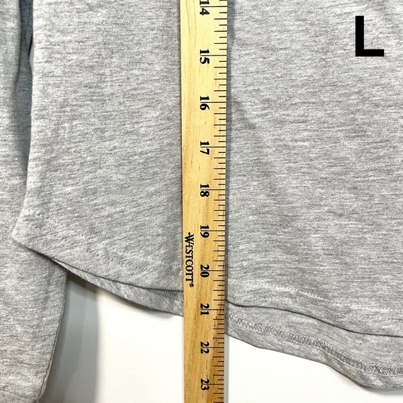 NEW Smiley World Grey Long Sleeve Shirt (size XS, S & L) - Picture 9 of 10